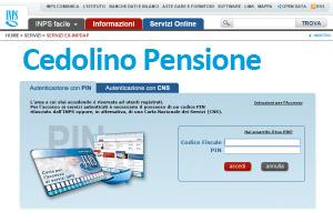 INPS ex INPDAP cedolino pensione